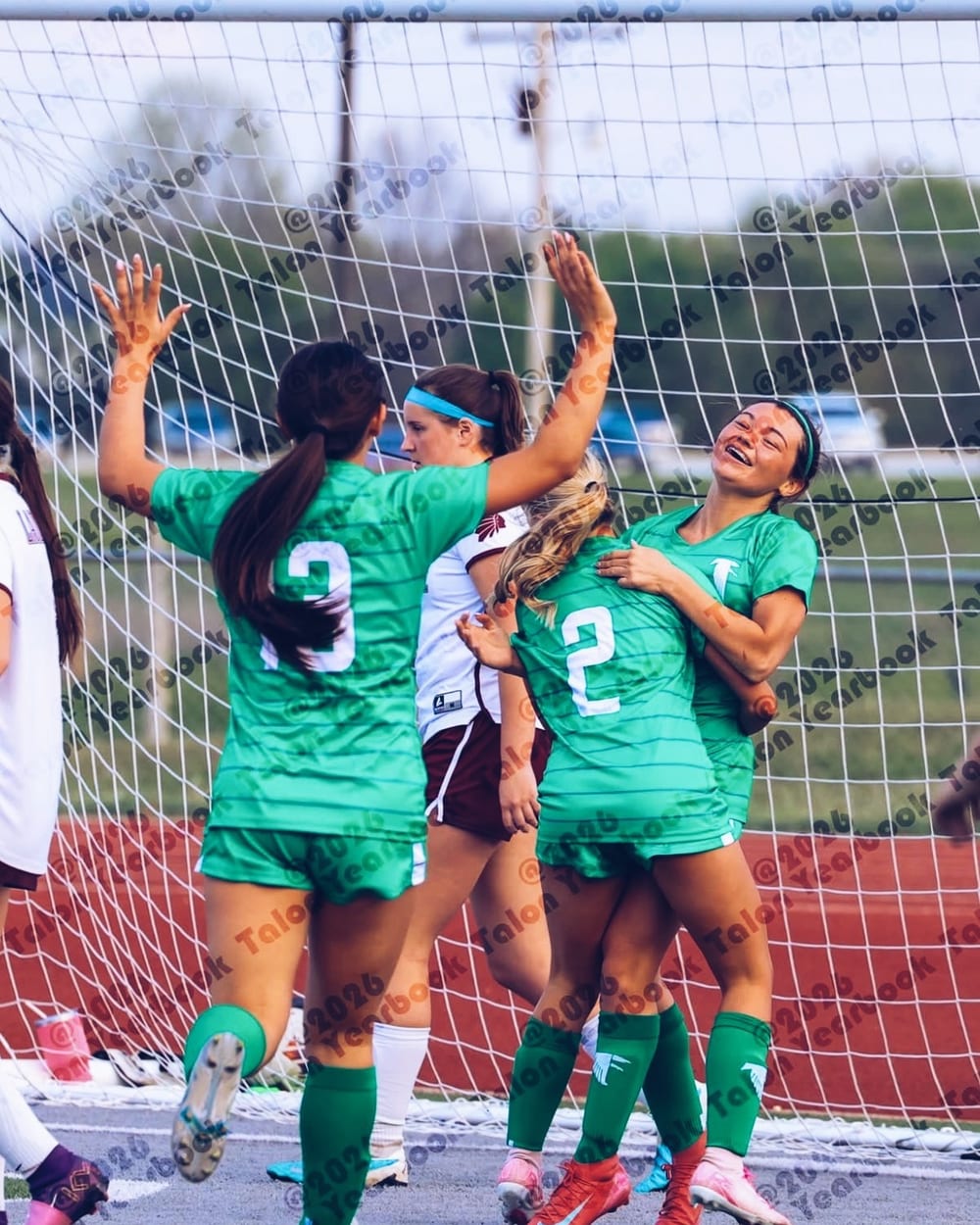 Kallie's soccer team at the State championship
